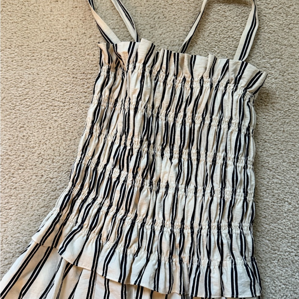 Ralph Lauren Black and White Striped Dress - Picture 8 of 12